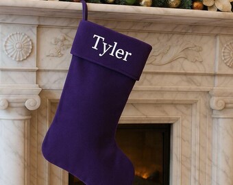 Christmas Stocking Personalized Velvet Christmas Stocking Family Christmas Stockings Holiday Decoration, Christmas Decoration Christmas gift