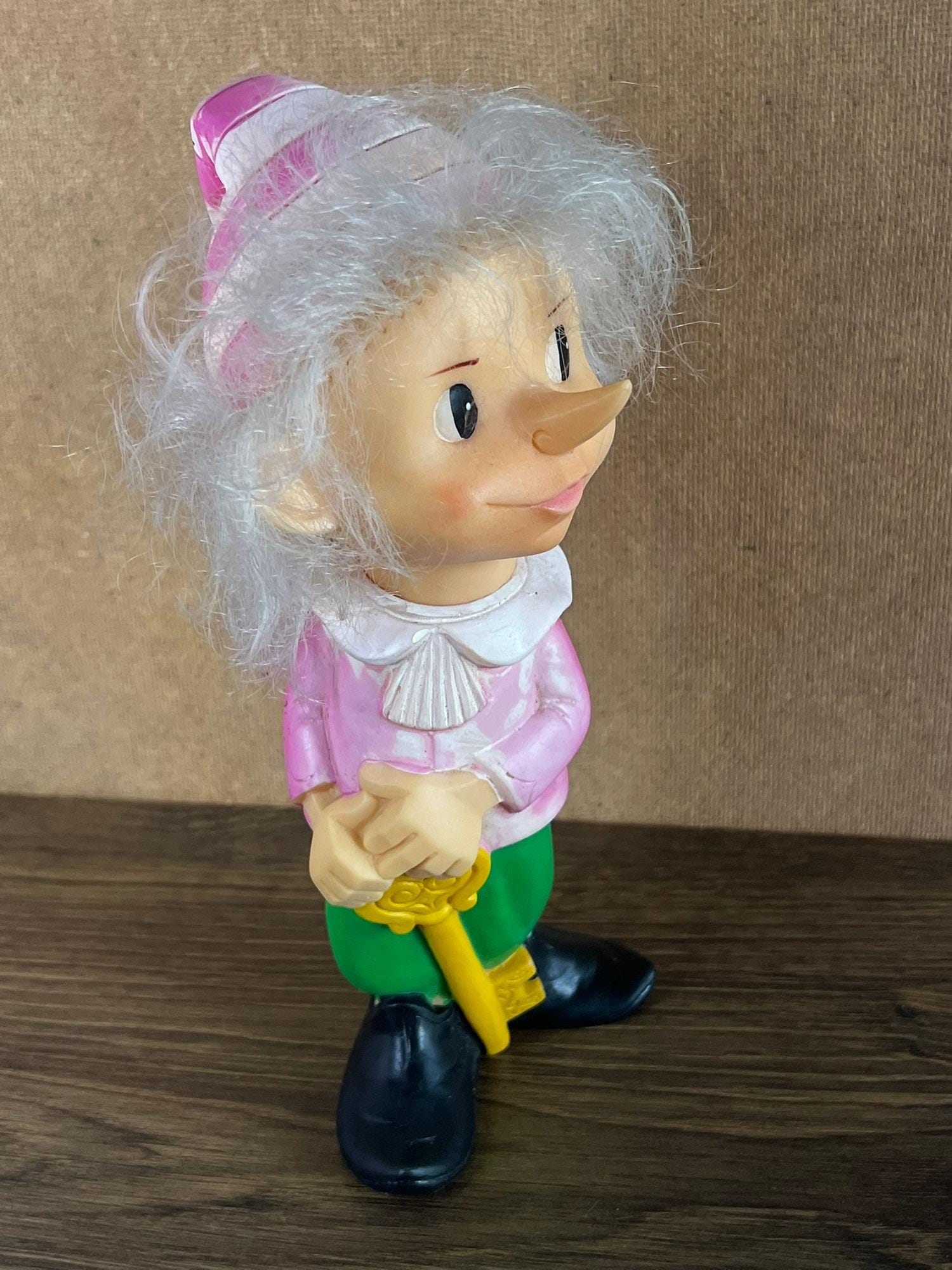 Rubber Toy Pinocchio - Etsy