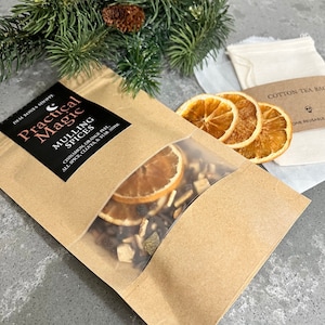Mulling Spices, Mulled Wine, DIY Kit, Apple Cider, Christmas Gifts for Coworkers Women,
