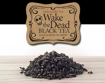 Loose Leaf Tea, Gothic Gifts, Loose Black Tea, Thinking of You Gift, Best Friend Gift,