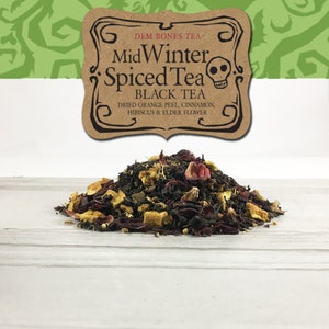 Winter Solstice, Loose Leaf Tea, Witchy, Orange Spice Tea, Best Friend Gift Box,