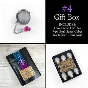 Butterfly Pea Flower, Loose Leaf Tea, Fairy Goth Mother, Herbal Tea, Best Friend Birthday Gift, image 10
