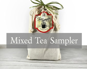 Tea Sampler Gift, Loose Leaf Tea, Tea Gift Set, First Apartment Gift, Best Friend Gift Box,