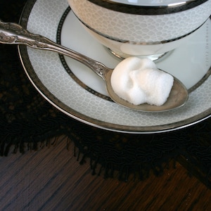 Gothic Sugar Cube Skull: Dark Academia Tea Party Favors