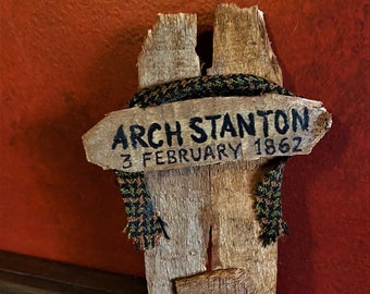 The Good, the Bad and the Ugly Arch Stanton Cemetery Marker - Etsy