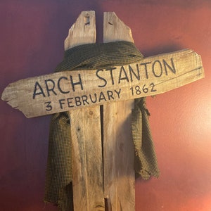 The Good, the Bad and the Ugly Arch Stanton Cemetery Marker - Etsy