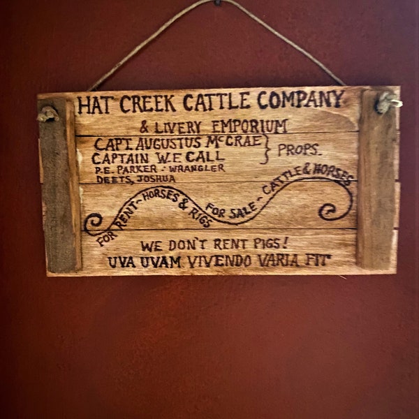 Lonesome Dove Merchandise Etsy