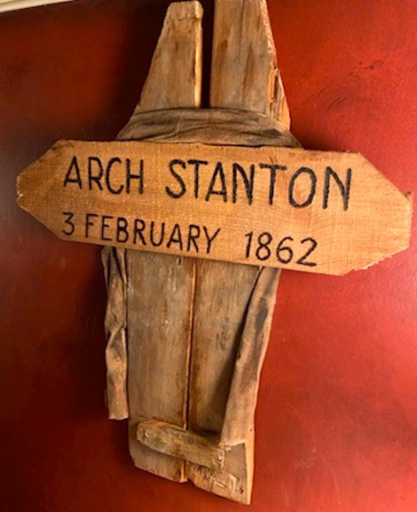 The Good, the Bad and the Ugly Arch Stanton Cemetery Marker - Etsy