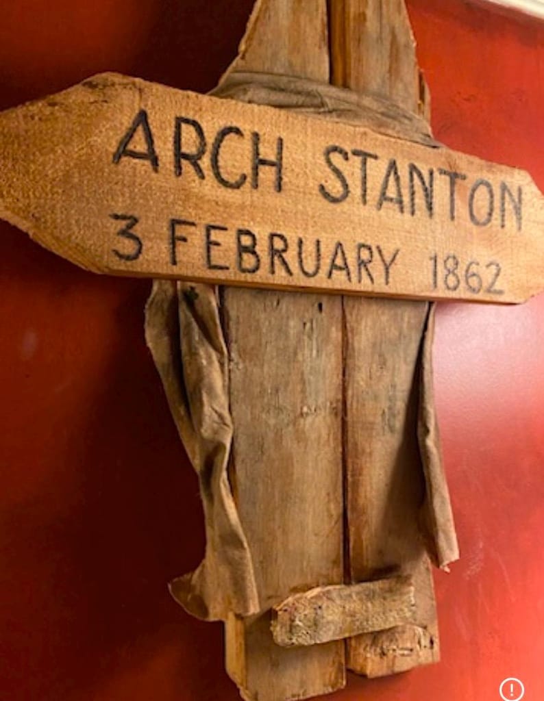 The Good, the Bad and the Ugly Arch Stanton Cemetery Marker - Etsy