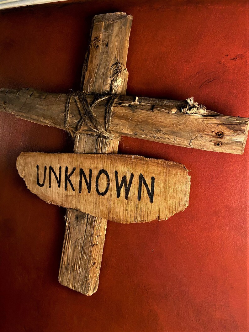 The Good, the Bad and the Ugly 'UNKNOWN' Cemetery Marker - Etsy