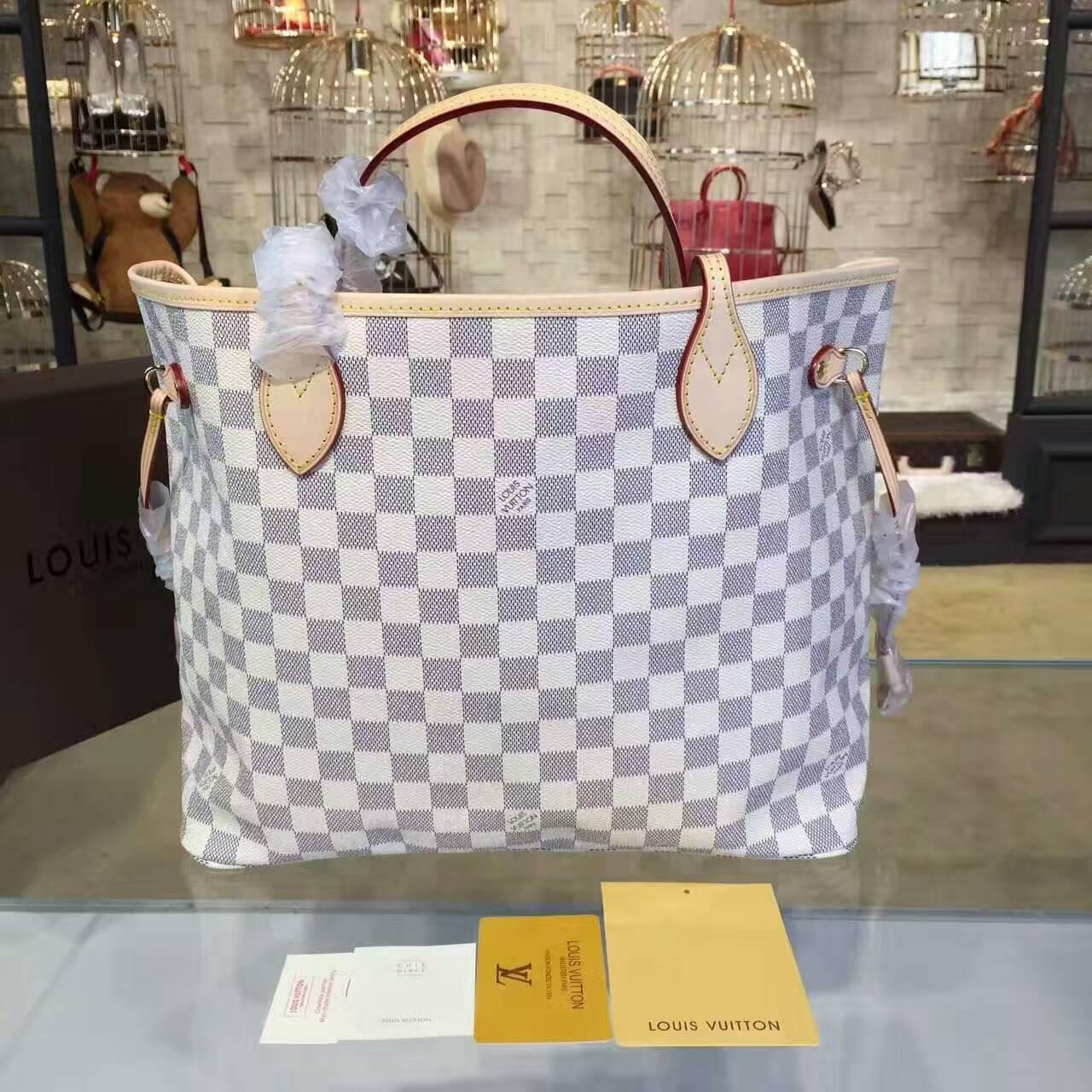 Vintage LV Neverfull Monogram 32x29x17cm, Genuine Leather Bag, Luxury Bag, Designer Handbag, Gift For Her, Shoulder Bag