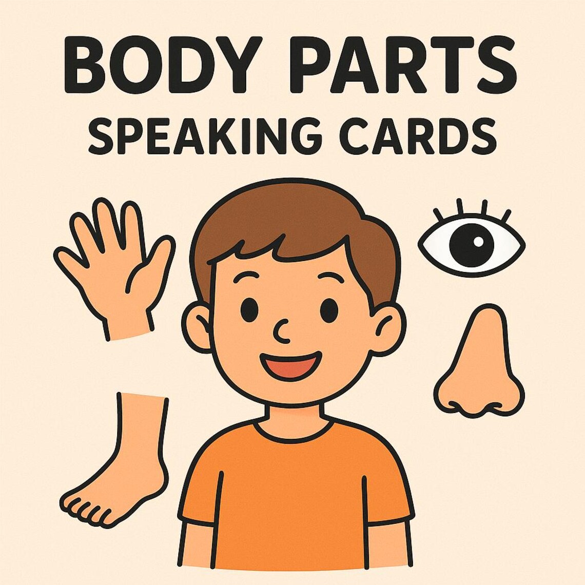 BODY PARTS SPEAKING - Etsy