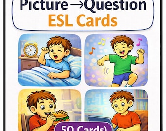 PICTURE ESL CARDS
