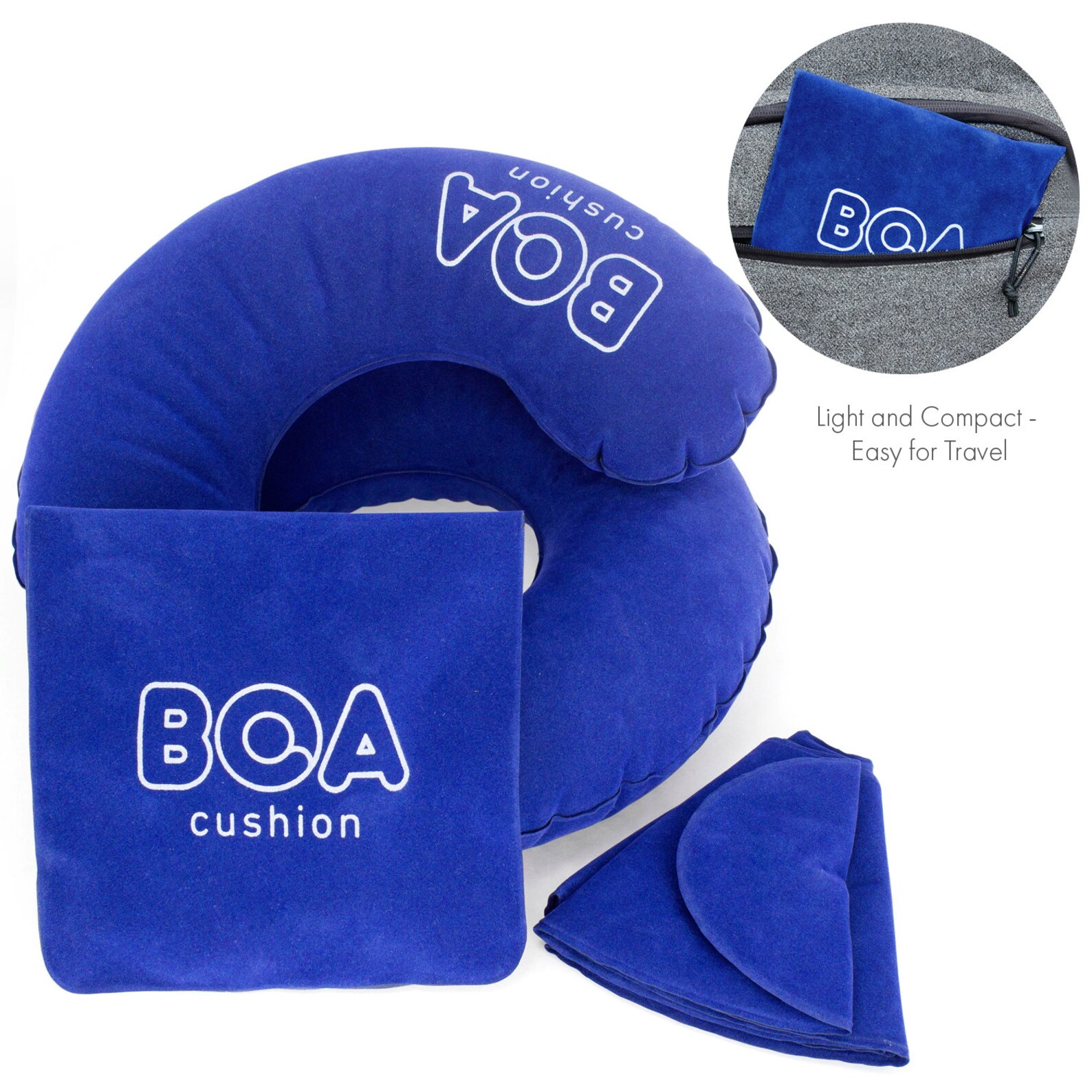 Travel Pillow for Airplane Neck Head Pillow Rest Inflatable Pain Relief