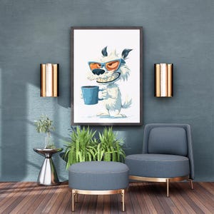 Sassy Dog V4, Clip art, Digital Art, T-shirt, Coffee Mug