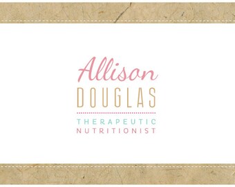 PreDesigned Logo - PreMade Logo - Vector Logo - ALISON Logo Design - Typography Logo