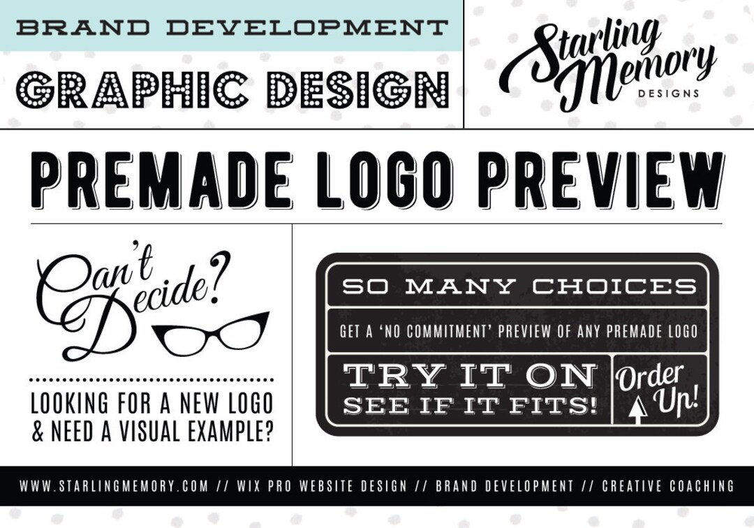 Predesigned LOGO PREVIEW - Premade Logo Preview - Logo Sample - Logo ...