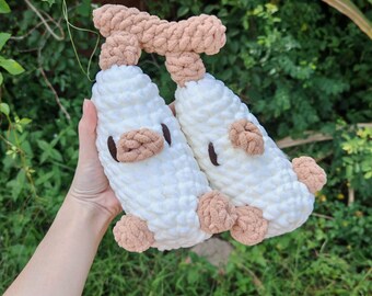 Banana Duck Crochet Pattern, Easy Big Jumbo Bana Duckling Amigurumi Plush Toy, Jumbo Animal Pillow Cushion Snuggle Buddy, Photo Tutorial