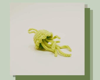 Jellyfish Crochet Pattern, No Sew Amigurumi Pattern, No Stuff Easy Crochet, Beginner Friendly with Photos, Handmade Gift For All