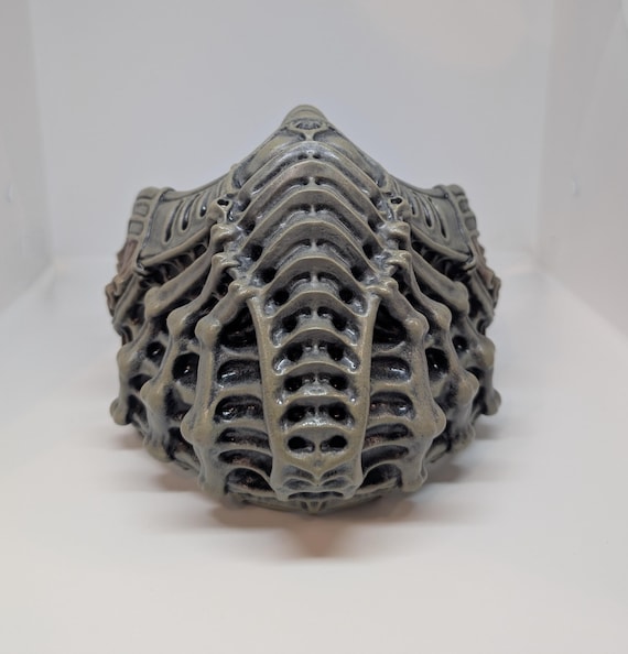 Biomechanical Alien Inspired Mask | 3D Printing Resin | UK Seller | Cosplay