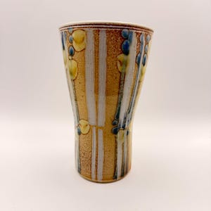 Jane Hamlyn Studio Pottery Vase 14.5cm Signed British Ceramic Art Vase