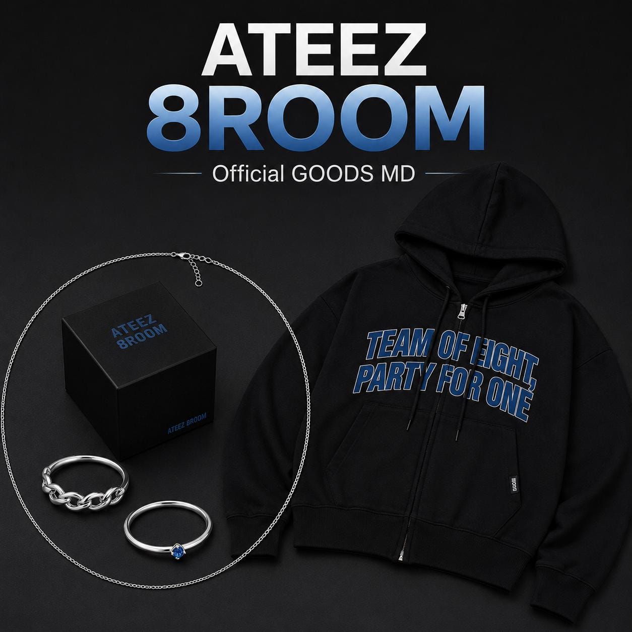 Ateez Zip Up - Etsy
