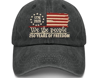 Us 250th Anniversary 250 Years Freedoms 1776 2026 Baseball Hats Funny