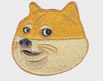 Doge Embroidered Iron On Patch