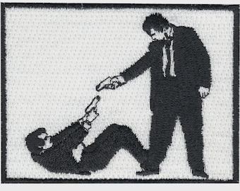 Embroidered Patch: Iron-On/Sew-On, Twill Fabric, Customizable Apparel (3x3 inches)