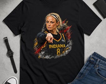 Vintage Sophie Cunningham Signature Point Basketball Tee, Retro Pointing Sports Shirt, Womens Basketball Graphic T-Shirt