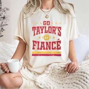 Shirt Go Taylors verloofde, T-shirt popster verloving, Kansas Game Day-kleding, Kids Go Taylor&#39;s T-shirt verloofde, sweatshirt cadeau voor Kansas-fan