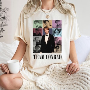 Team Conrad-shirt, zomershirt, TSITP-shirt, shirt zomerromantiek, shirt neven en nichten, Conrad-fotoshirt trending