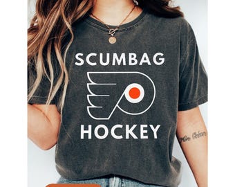 Philadelphia Flyers Scumbag T-Shirt, Scumbag Hockey Sweatshirt, Philadelphia Hockey Fan Hoodie, Retro NHL Philly Shirt