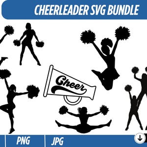 Cheerleader svg, Cheer svg, Cheerleading svg, Cheer shirt svg, eps, dxf, pdf, png, jpg, cheer cut file for Silhouette Cricut, Digital File