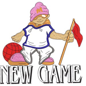 New Game Embroidery Design - Gamer Embroidery Design - Video Game Embroidery Design for Embroidery Machine