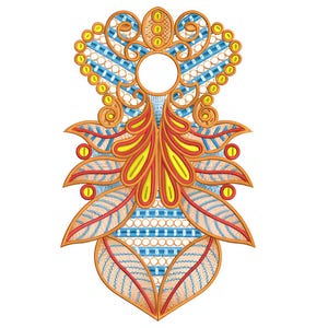Beautiful Flower Embroidery Design – Floral Embroidery Pattern – Flower Embroidery Files for Embroidery Machine