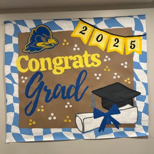 Hand-painted Graduation Party Banner