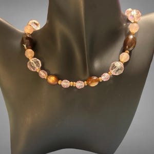 Vintage Beaded Choker Necklace