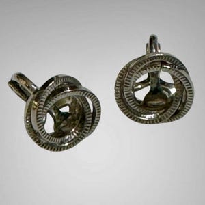 Orecchini vintage a clip minuscoli