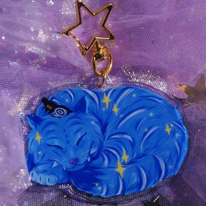 Sleepy Derpy Tiger & Sussie Bird (Kpop Demon Hunters) | Acrylic Keychain