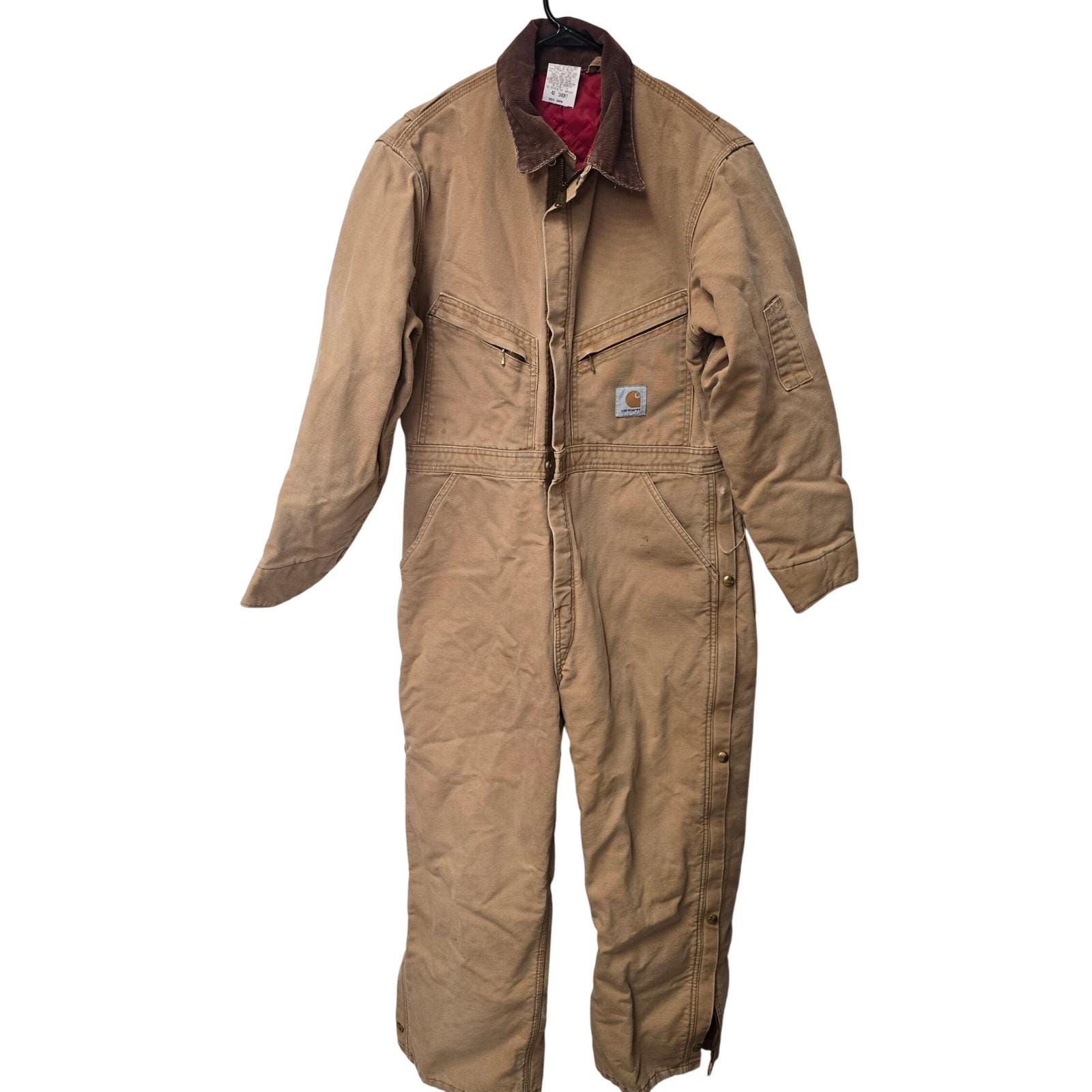 Carhartt Insulated Overalls Men - Etsy