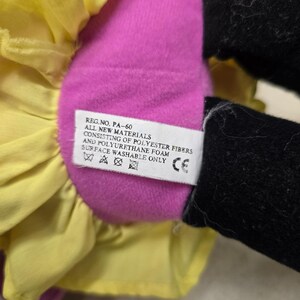 VTG Disney Minnie Mouse Dress Me peluche sensorielle jouet d'apprentissage fermeture éclair bouton cravate image 7