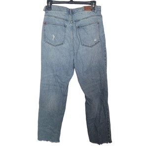 Urban Outfitters BDG Jeans Grunge Distressed Y2K Baggy Raw Hem Womans Sz 28 image 2