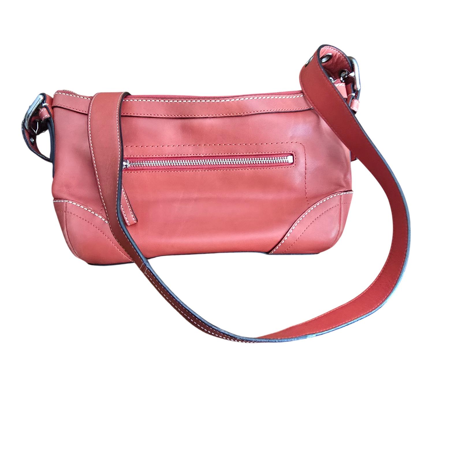 Vintage Coach Bag Pink - Etsy