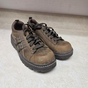 Chunky Oxford Brown Shoes - Etsy display picture 2