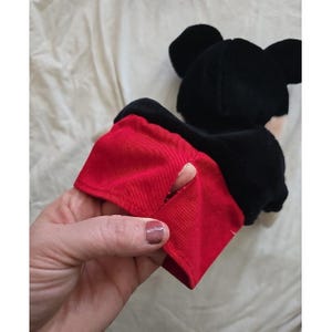 Vintage Walt Disney Mickey Mouse Plush Stuffed Toy Applause Hand Puppet 10" image 4