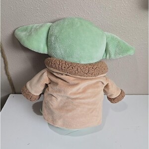 Star Wars Mandalorian The Child Baby Yoda Soft Adorable Plush Stuffed Toy 14" afbeelding 2
