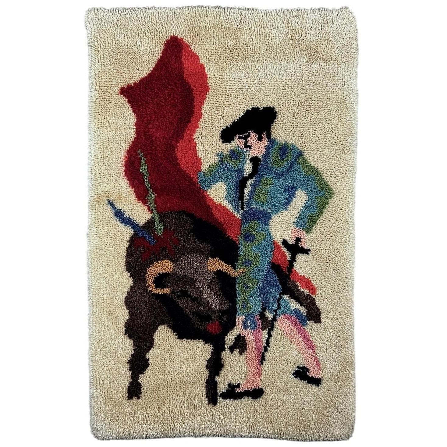 Bullfight rug - Etsy 日本