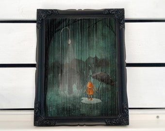 The Rain - Art print (3 different sizes)