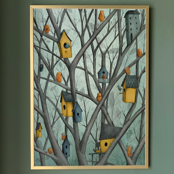 Birdnest - Art print (3 different sizes)